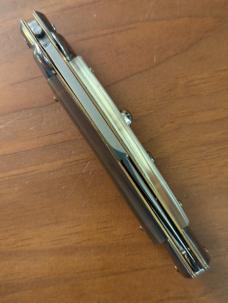 FRANK BELTRAME 23CM 9" BAYONET STILETTO FRENCH HONEY HORN...NEW FRANK BELTRAME 23CM 9" BAYONET STILETTO FRENCH HONEY HORN...NEW
