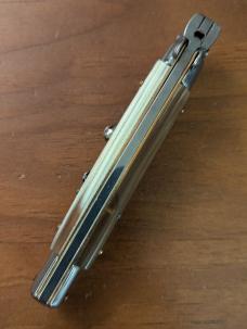 FRANK BELTRAME 23CM 9" BAYONET STILETTO FRENCH HONEY HORN...NEW FRANK BELTRAME 23CM 9" BAYONET STILETTO FRENCH HONEY HORN...NEW