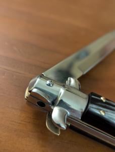 33CM-13INCH BRAZILIAN HORN BAYONET STILETTO MANIAGO ITALY 33CM-13INCH BRAZILIAN HORN BAYONET STILETTO MANIAGO ITALY