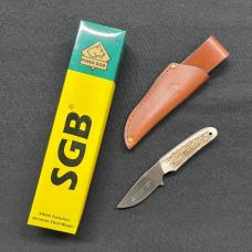 Puma SGB Pro Skinner II Stag Handle Hunting Knife with Leather Sheath 6809022L Puma SGB Pro Skinner II Stag Handle Hunting Knife with Leather Sheath 6809022L