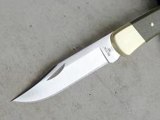 Buck 110 Folding Hunter Knife, Exclusive, OD Green Micarta Scales S45VN Blade - NEW Buck 110 Folding Hunter Knife, Exclusive, OD Green Micarta Scales S45VN Blade - NEW