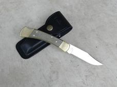 Buck 110 Folding Hunter Knife, Exclusive, OD Green Micarta Scales S45VN Blade - NEW Buck 110 Folding Hunter Knife, Exclusive, OD Green Micarta Scales S45VN Blade - NEW