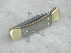 Buck 110 Folding Hunter Knife, Exclusive, OD Green Micarta Scales S45VN Blade - NEW Buck 110 Folding Hunter Knife, Exclusive, OD Green Micarta Scales S45VN Blade - NEW