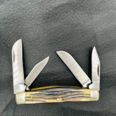 Queen 4 blade Congress folding pocket knife 76, Winterbottom handle (38) Queen 4 blade Congress folding pocket knife 76, Winterbottom handle (38)