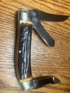 SUPER RED STAG HANDLED QUARTER HORSE BERTRAM SUPER RED STAG HANDLED QUARTER HORSE BERTRAM