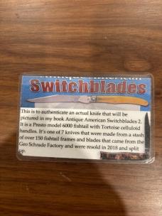 Schrade Presto Tortoise Shell Schrade Presto Tortoise Shell