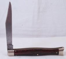Vintage Schrade Walden Fishtail Press Button Knife Vintage Schrade Walden Fishtail Press Button Knife