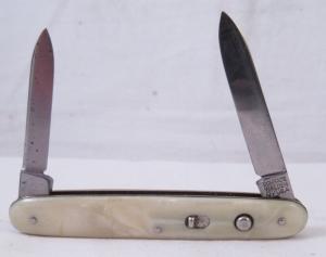 Vintage Schrade Walden Push Button Knife