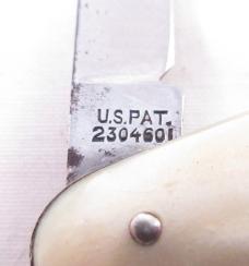 Vintage Schrade Walden Push Button Knife