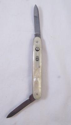 Vintage Schrade Walden Push Button Knife