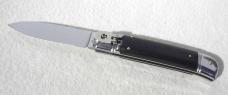 NOS AKC 8" ITALIAN SWITCHBLADE LEVER LOCK EXOTIC AFRICAN EBONY WOOD MANIAGO ITALY NOS AKC 8" ITALIAN SWITCHBLADE LEVER LOCK EXOTIC AFRICAN EBONY WOOD MANIAGO ITALY