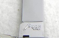 NOS AKC 8" ITALIAN SWITCHBLADE LEVER LOCK EXOTIC AFRICAN EBONY WOOD MANIAGO ITALY NOS AKC 8" ITALIAN SWITCHBLADE LEVER LOCK EXOTIC AFRICAN EBONY WOOD MANIAGO ITALY