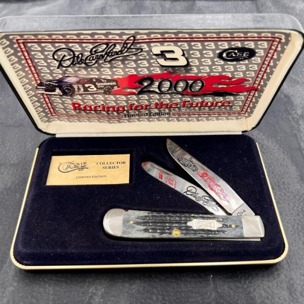 W. R. Case & Sons Cutlery, Co. Collector Series Limited Edition, Dale Earnhardt #3 Pocket knife box W. R. Case & Sons Cutlery, Co. Collector Series Limited Edition, Dale Earnhardt #3 Pocket knife box