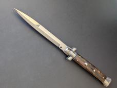 NEW Frank Beltrame Stiletto 28cm - 11” Ziricote Wood Bayonet Blade NEW Frank Beltrame Stiletto 28cm - 11” Ziricote Wood Bayonet Blade