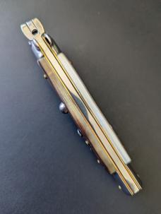 FRANK BELTRAME 23CM 9" BAYONET STILETTO FRENCH HONEY HORN...NEW FRANK BELTRAME 23CM 9" BAYONET STILETTO FRENCH HONEY HORN...NEW