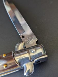 FRANK BELTRAME 23CM 9" BAYONET STILETTO FRENCH HONEY HORN...NEW FRANK BELTRAME 23CM 9" BAYONET STILETTO FRENCH HONEY HORN...NEW