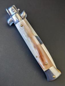 FRANK BELTRAME 23CM 9" BAYONET STILETTO FRENCH HONEY HORN...NEW FRANK BELTRAME 23CM 9" BAYONET STILETTO FRENCH HONEY HORN...NEW