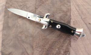 4" Italian Switchblade Picklock Stainless Blade 1 5/8" Long