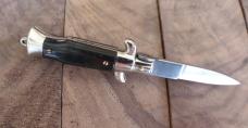 4" Italian Switchblade Picklock Stainless Blade 1 5/8" Long