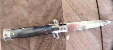 5 1/2" Stiletto Automatic Stainless Blade 2 3/8"