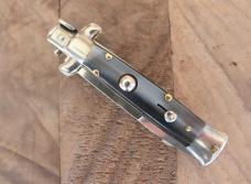 5 1/2" Stiletto Automatic Stainless Blade 2 3/8"