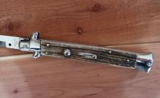11" Renzo Beltrame Stag Italian Stiletto Automatic