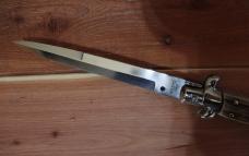 11" Renzo Beltrame Stag Italian Stiletto Automatic