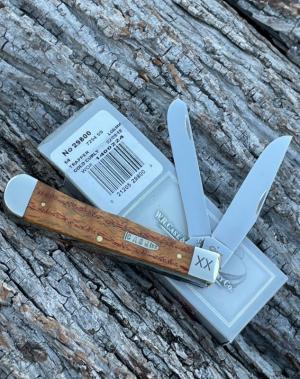 CASE XX ** SFO 2018 GOLD CURLY OAK WOOD TRAPPER