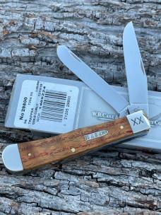 CASE XX ** SFO 2018 GOLD CURLY OAK WOOD TRAPPER