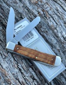 CASE XX ** SFO 2018 GOLD CURLY OAK WOOD TRAPPER CASE XX ** SFO 2018 GOLD CURLY OAK WOOD TRAPPER