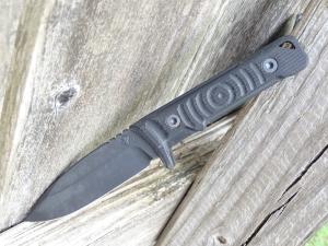 Medford Mizuchi Fixed Blade Knife Black G-10 Black 20CV Blade Kydex Sheath - New