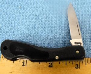 CASE XX 059L BLACK 3-1/4" LOCKBACK UNUSED POCKET KNIFE 2 XXs