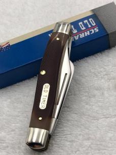 Vintage Schrade 8OT Senior 3 Blade Stockman Made In USA Vintage Schrade 8OT Senior 3 Blade Stockman Made In USA