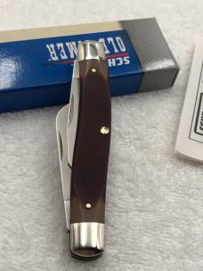 Vintage Schrade 8OT Senior 3 Blade Stockman Made In USA Vintage Schrade 8OT Senior 3 Blade Stockman Made In USA