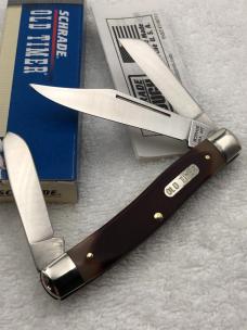 Vintage Schrade 8OT Senior 3 Blade Stockman Made In USA Vintage Schrade 8OT Senior 3 Blade Stockman Made In USA