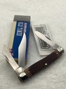 Vintage Schrade 8OT Senior 3 Blade Stockman Made In USA Vintage Schrade 8OT Senior 3 Blade Stockman Made In USA