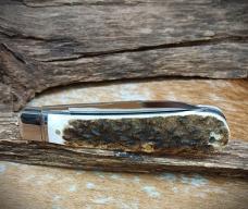 RoseCraft Blades Nolichucky Jack RCT011-STG Genuine Red Deer Stag D2 Spear Point RoseCraft Blades Nolichucky Jack RCT011-STG Genuine Red Deer Stag D2 Spear Point