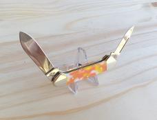 Case Baby Butterbean Pocket Knife - 53755 Smooth Candy Corn Kirinite - New Case Baby Butterbean Pocket Knife - 53755 Smooth Candy Corn Kirinite - New