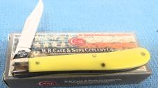 CASE XX 2012 YELLOW 31048 UTILITY FARMERS KNIFE 4" MINT IN BOX UNUSED