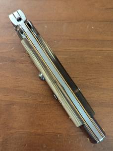 FRANK BELTRAME 23CM 9" BAYONET STILETTO FRENCH HONEY HORN...NEW FRANK BELTRAME 23CM 9" BAYONET STILETTO FRENCH HONEY HORN...NEW