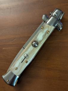 FRANK BELTRAME 23CM 9" BAYONET STILETTO FRENCH HONEY HORN...NEW FRANK BELTRAME 23CM 9" BAYONET STILETTO FRENCH HONEY HORN...NEW