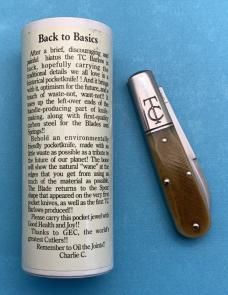 Great Eastern Cutlery Tom's Back! SFO by Charlie Campagna, Waynorth 152121 Sepia Saw Cut Bone. (GEC) Great Eastern Cutlery Tom's Back! SFO by Charlie Campagna, Waynorth 152121 Sepia Saw Cut Bone. (GEC)