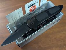 ORIGINAL GERMAN MADE 1990'S BOKER SPEED LOCK AUTOMATIC 707B BLACK ALUMINUM SWAT VERSION NIB ORIGINAL GERMAN MADE 1990'S BOKER SPEED LOCK AUTOMATIC 707B BLACK ALUMINUM SWAT VERSION NIB