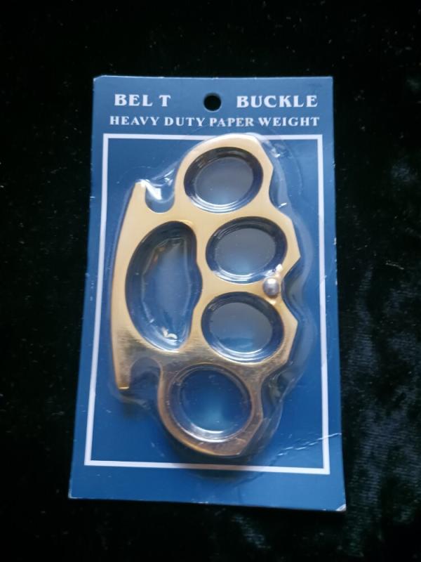 NOS BELT BUCKLE KNUCKS