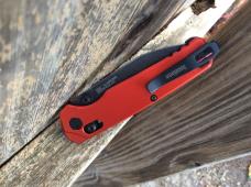 Kershaw Bel Air Duralock Knife -6105RDBW Red Aluminum Handle BW MagnaCut Blade - New Kershaw Bel Air Duralock Knife -6105RDBW Red Aluminum Handle BW MagnaCut Blade - New