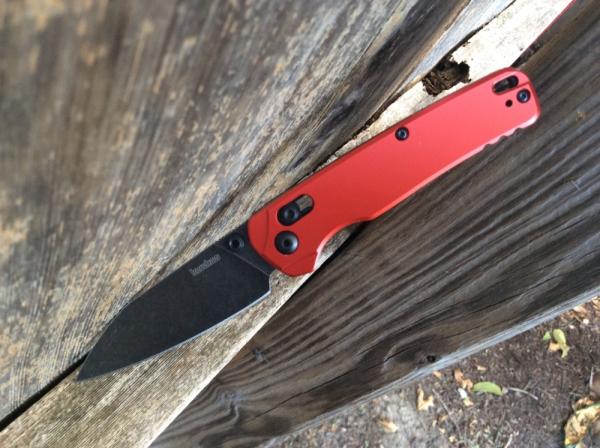 Kershaw Bel Air Duralock Knife -6105RDBW Red Aluminum Handle BW MagnaCut Blade - New Kershaw Bel Air Duralock Knife -6105RDBW Red Aluminum Handle BW MagnaCut Blade - New