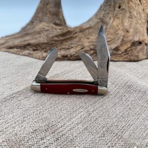Queen Steel, PCR5, Red Handle scales, Stockman **44**