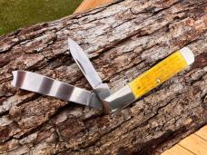 CASE XX ** 2024 FFA/4H YELLOW JIGGED BONE RAZOR