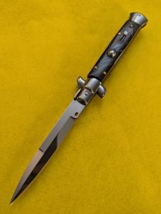 FRANK BELTRAME 23CM 9" BAYONET STILETTO BUFFALO HORN...NEW FRANK BELTRAME 23CM 9" BAYONET STILETTO BUFFALO HORN...NEW