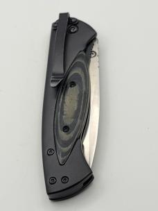 CRKT 1040 Vertex Assisted Opening Knife Micarta Scales Satin Plain blade #16 CRKT 1040 Vertex Assisted Opening Knife Micarta Scales Satin Plain blade #16